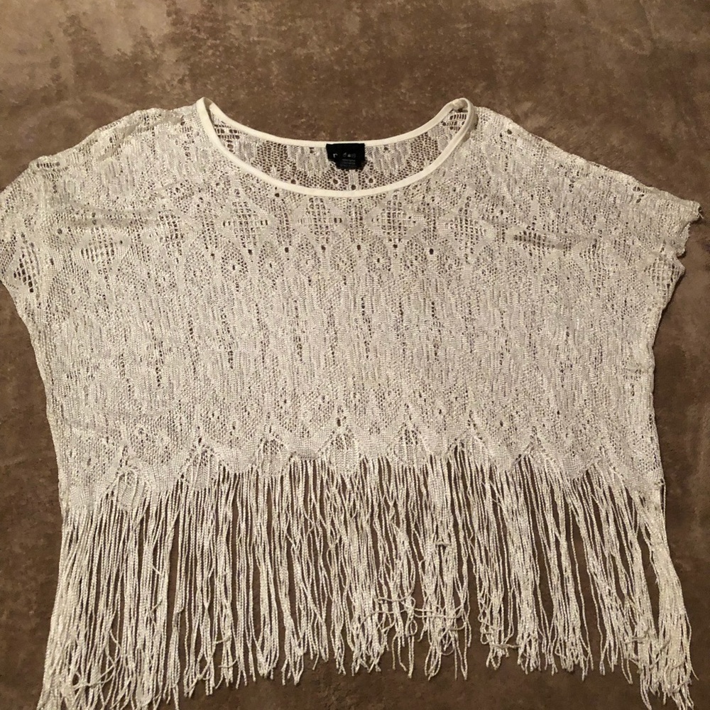 Lace crop top